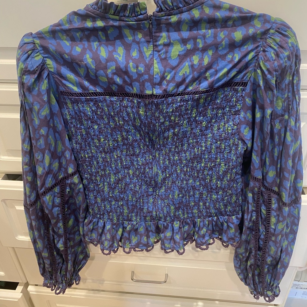 Farm Rio Smocked blouse - Picture 5 of 7